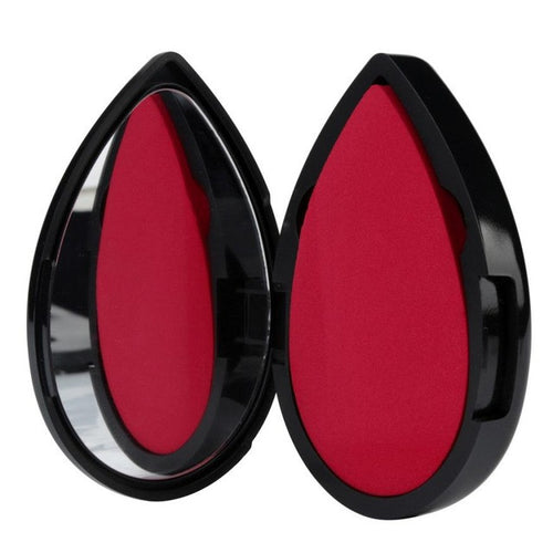Cool! Heart Shape Latex Puff Powder Foundation Puff Makeup Mirror and Puff Set esponja de maquiagem 2017 Anne