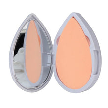 Cool! Heart Shape Latex Puff Powder Foundation Puff Makeup Mirror and Puff Set esponja de maquiagem 2017 Anne