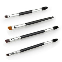 Cool! Lightweight and portable 5pc Makeup Brushes Aluminum Portable Flexible Eye Brush Lip Brush Tool Anne