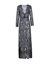 Crochet Long Maxi See Through Floral Pattern Embroiderid V Neck High Waist Women Dress Sexy Beach Elegant Fishnet Plus Sizes