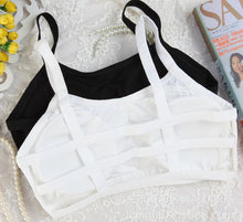 Cropped Bralette Bralette Sexy Women's Padded Bra Cage Bustier Bra Vest Crop Top Bralette Blouse