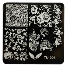 DIY Nail Art Image Stamp Stamping Plates Manicure Template placas para carimbo de unha Free Shipping Yo Anne
