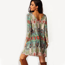 Dashiki Dress Plus sizes 3XL Tribal Print Dresses Loose Casual O-Neck Summer Dresses 2016 Style Summer Fashion New Arrival Dress