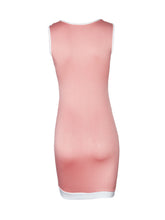 Deep V Neck Pattern Sexy Tank Midi Dress Party Club Summer New Arrivals 2016 Women Dresses High Quality Dress Women Clothing