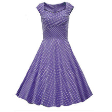 Dot Women Lolita Dress Women Clothing Skater Vestido Purple Blue Sleeveless Club Summer Dresses Summer Style Robe Vestidos