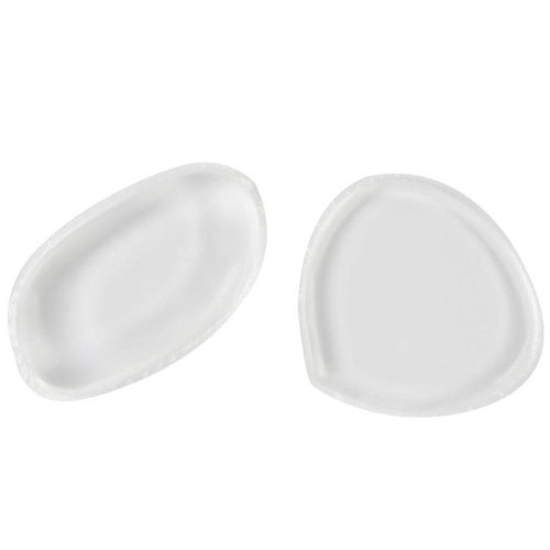 Dropship 1 Pair Fashion Transparent Silicone Beauty Diaphanous Sponge Make Up Puff esponja de silicone 2017 Anne