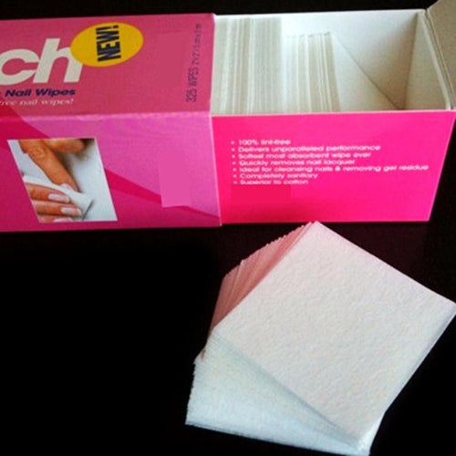 Dropship 325pcs Lint Free Nail Art Gel Polish Remover Cotton Pad Nail Wipe Delivers unparalleled performance 2017 Anne