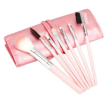 Dropship1 Set/7 PCS Wood Makeup Brush Makeup Cosmetic Tools Beauty Brushes brochas nylon fiber Material 2017 Anne