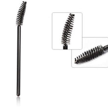 Easy to use and convenient to carry 100 PCS Disposable Eyelash Mini Brush Mascara Applicator Spoolers Makeup Anne