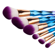 Easy to use and portable 6PCS Make Up Foundation Eyebrow Eyeliner Blush Cosmetic Concealer Brushes kit pincel oval 2017 Anne