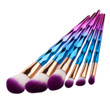 Easy to use and portable 6PCS Make Up Foundation Eyebrow Eyeliner Blush Cosmetic Concealer Brushes kit pincel oval 2017 Anne