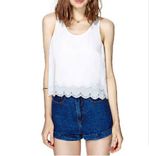 Elegant Chiffon Blouse Strap Sleeveless Off the Shoulder White Lace Blouse Ladies Tops Blouses For Women Camisas Femininas