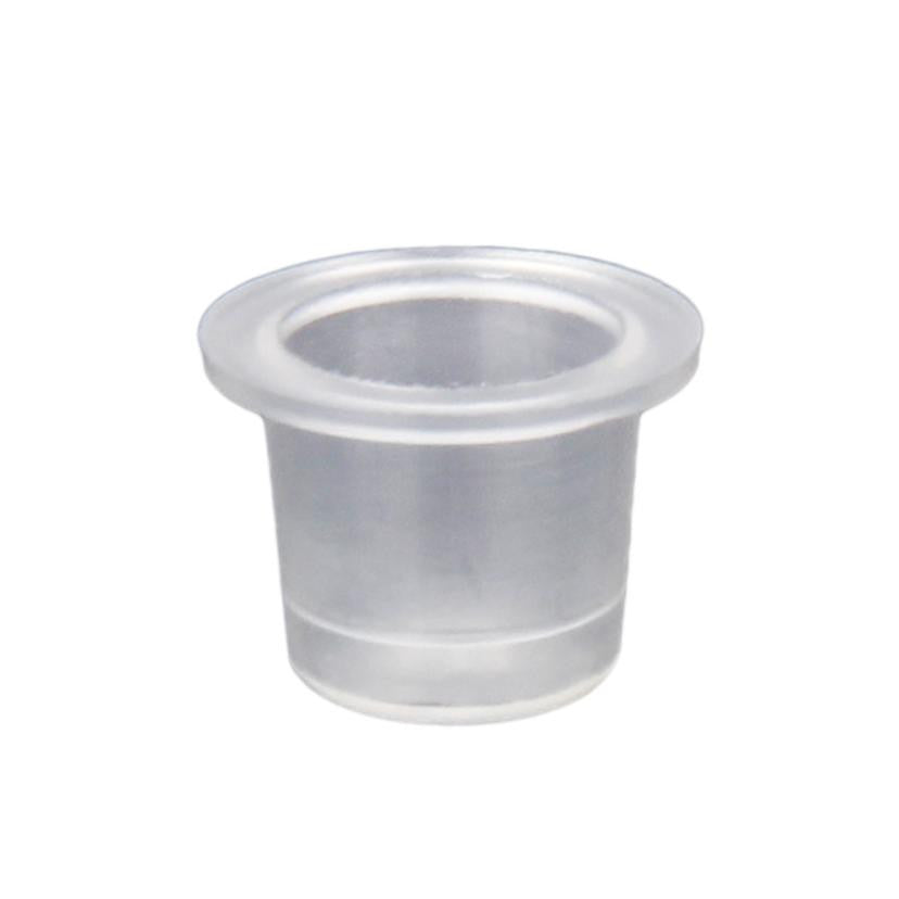 Excellent Quality 0.8CMX1.3CMX1.1cm Small 500Pcs Tattoo Ink Cups Caps Pigment Supplies Plastic Easy to clean and store Anne