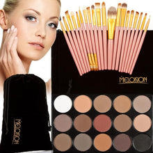 Excellent Quality 15 Color Eyeshadow + 20 Pcs Makeup Brushes Concealer Face Powder Shadow adoption of high quality ingredients