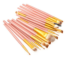 Excellent Quality 15 Color Eyeshadow + 20 Pcs Makeup Brushes Concealer Face Powder Shadow adoption of high quality ingredients
