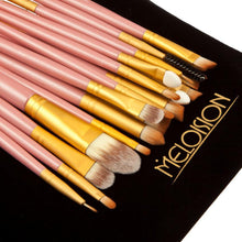 Excellent Quality 15 Color Eyeshadow + 20 Pcs Makeup Brushes Concealer Face Powder Shadow adoption of high quality ingredients