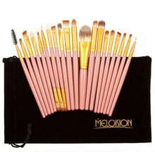 Excellent Quality 15 Color Eyeshadow + 20 Pcs Makeup Brushes Concealer Face Powder Shadow adoption of high quality ingredients