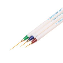 Excellent Quality 3 Piece in three different size Nail Art Design Set Dotting Painting Drawing Brush Pen Tools Anne
