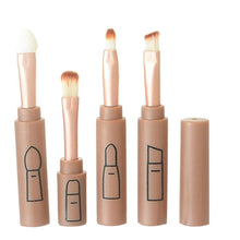 Excellent Quality 4 Makeup Brush Sets Makeup Brush Eye Shadow Brush Lip Brush Portable Used for eyebrows eyelashes eyes