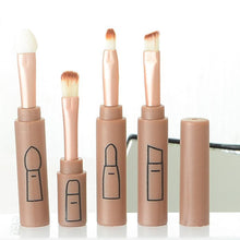 Excellent Quality 4 Makeup Brush Sets Makeup Brush Eye Shadow Brush Lip Brush Portable Used for eyebrows eyelashes eyes
