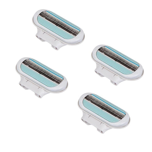 Excellent Quality 4x Women's Three Layer Of Hair Removal Replaceable Blade For Venus Anne