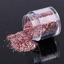 Excellent Quality Sequins Material 10g/Box Gold Sliver Nail Glitter Powder Shinning Nail Mirror Powder 100% brand new Anne