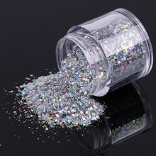 Excellent Quality Sequins Material 10g/Box Gold Sliver Nail Glitter Powder Shinning Nail Mirror Powder 100% brand new Anne