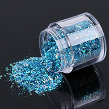 Excellent Quality Sequins Material 10g/Box Gold Sliver Nail Glitter Powder Shinning Nail Mirror Powder 100% brand new Anne