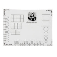 Excellent Quality Silicone WorkSpace Stamping Plate Washable Mat Table Transfer Toools For Nail Art 2017 Anne