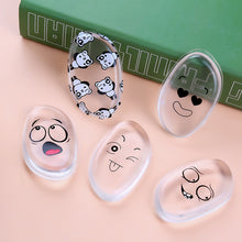 Expression pattern Mixeur Silicone Sponge Makeup Puff For Liquid Foundation BB Cream Belleza Essentials mezcla Concealer Sponge