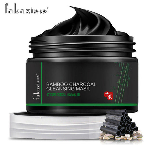 FAKAZI 120g Black Mud Deep Cleansing Pilaten Blackhead Remover Purifying Peel Face Mask quita espinillas 2017 Anne