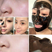 FAKAZI 120g Black Mud Deep Cleansing Pilaten Blackhead Remover Purifying Peel Face Mask sheet mask productos de belleza Anne