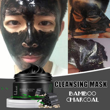 FAKAZI Brand new style 100g Black Mud Deep Cleansing Pilaten Blackhead Remover Purifying Peel Face Mask soin visage Anne