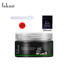 FAKAZI Brand new style 100g Black Mud Deep Cleansing Pilaten Blackhead Remover Purifying Peel Face Mask soin visage Anne