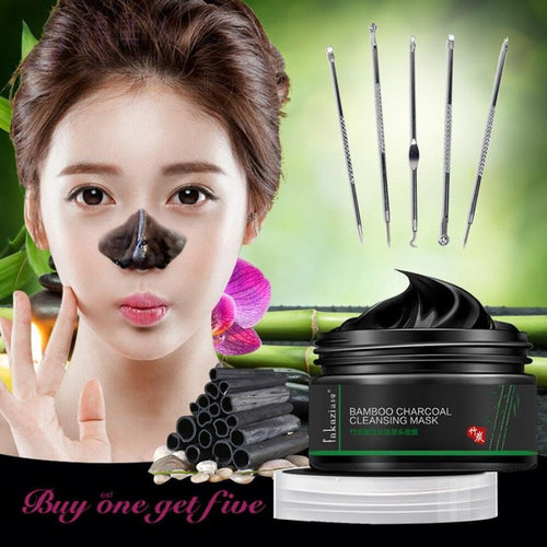 FAKAZI Facial Pore Cleanser Cleaner Face Blackhead Acne Remover Skin Cleansing Tool puntos negros 2017 Anne