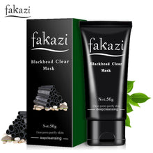 FAKAZI Hot Sale Blackhead Remover Deep Cleansing Purifying Peel Acne Black Mud Face Mask activated carbon Ingredients 2017 Anne