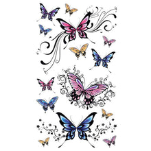 Fashion Beautiful Butterfly Sticker Temporary Waterproof tatoo body art fake tatuaje 2017 lowest price hot sale Anne