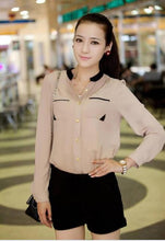 Fashion Casual Loose White Long Sleeve Women Blouse Work Wear Camisas Femininas Blusa Blusas Femininas 2014