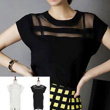 Fashion Casual See Through Mesh Women Blouse Ladies Tops Blouses Blusa Camisas Femininas Blusas Roupas Femininas 2015