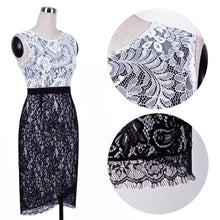 Fashion Flower Lace Women Dress Crochet Vestido De Renda Dress Patchwork Pencil Bodycon Club Dresses