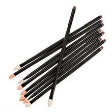 Fiber wool Functional Black Double-headed Sponge Eyeshadow Brush+Nose Shadow Brush concealer brush Anne