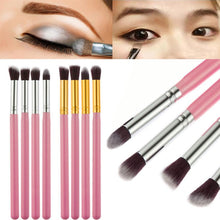 Fibre 170~180mm Fibre Material 4Pcs Makeup Cosmetic Tool Eyeshadow Eye Contour Powder Foundation Blending Brush Set Anne