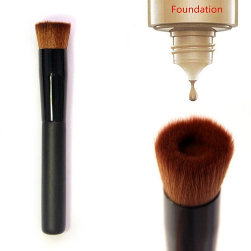 Flat Perfecting Face Brush Premium Foundation Makeup Brush Uniquely Designed For Face Foundation Application Anne
