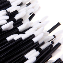 Flocked Head+Polypropylene Handle 100PCS Disposable MakeUp Lip Brush Lipstick Gloss Wands Applicator Make Up Tool Anne