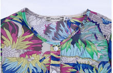 Floral Print Chiffon Blouse Women's Long Sleeve Shirt Women Tops Blusas 2015 Autumn Women Clothing Camisas Blusas Femininas