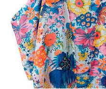 Floral Print Kinomo Open Blouse Women Summer Fashion Loose Long Top Women Tops And Blouses 2016 New Japanese Chiffon Cardigan