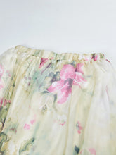 Floral Print Long Maxi Chiffon Pleated Boho Skirt Casual Fashion Beach Summer 2016 New Arrival Print Skirt Women Summer