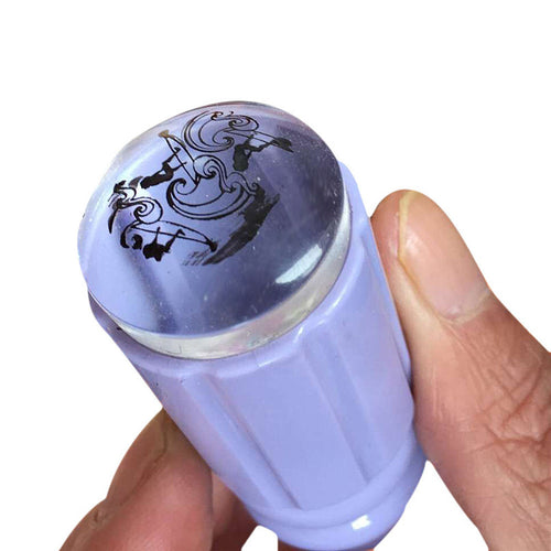 Forward Hot Transparent Women Nail Art Stamping Stamper Scraper Image Plate Manicure Print Tools New