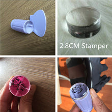 Forward Hot Transparent Women Nail Art Stamping Stamper Scraper Image Plate Manicure Print Tools New