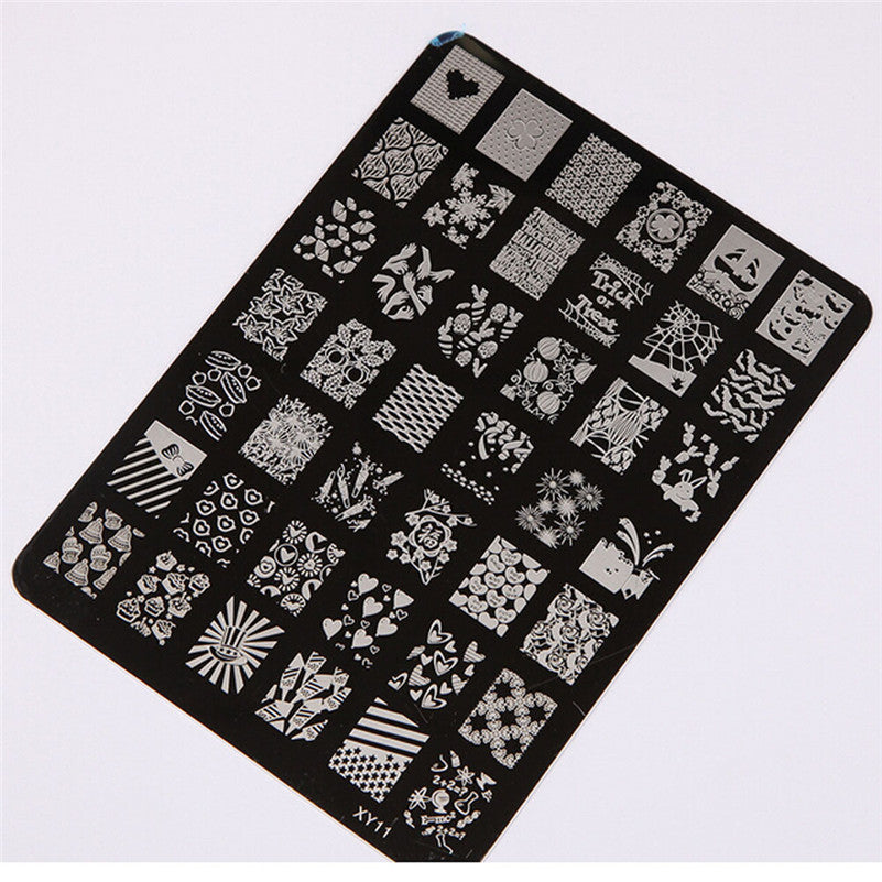 Forward Low Price Nail Stamping Printing Plate Image Stamps Plate Manicure Nail Art Decor New